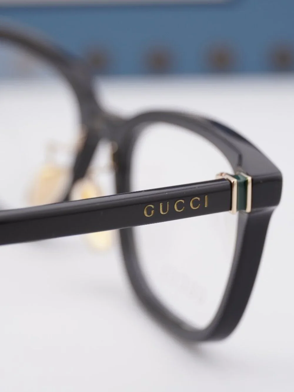 Gucci GG2002OJ 002 Rectangle Eyeglasses - Brown 53mm